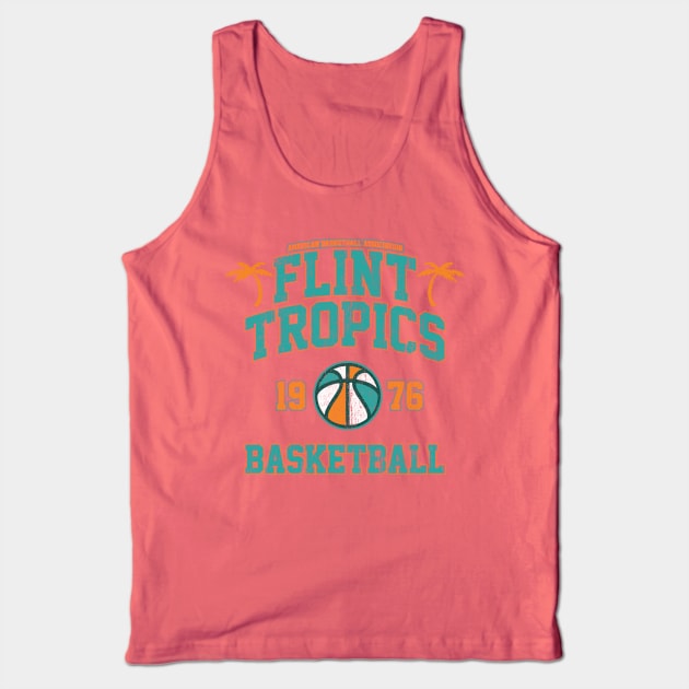 Flint Tropics Basketball (Variant) Tank Top by huckblade